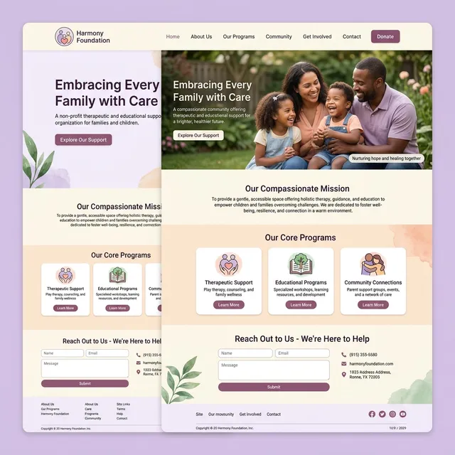 Sitio web de la Fundación Yuntagape, desarrollado por Innova IA Studio
